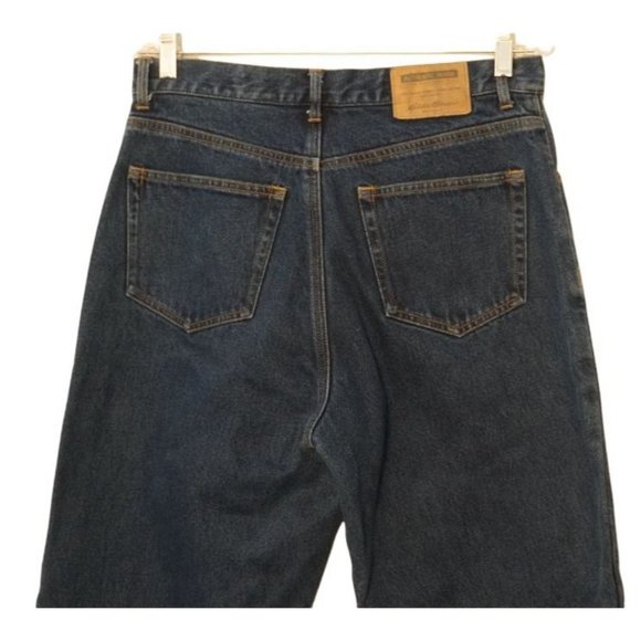 Eddie Bauer Flannel Lined Jeans, High Waisted, High Rise, Tagged Size 12 Petite, - Picture 4 of 10